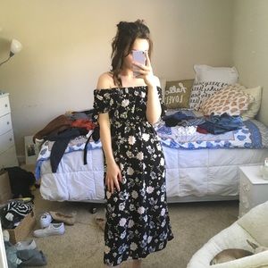 Floral maxi dress